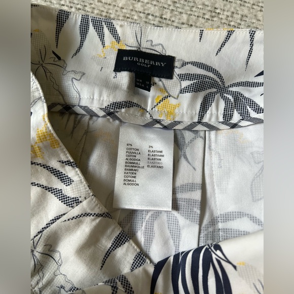 Floral Patterned Women's Skirt pleated Burberry golf USA 6 - Picture 4 of 9